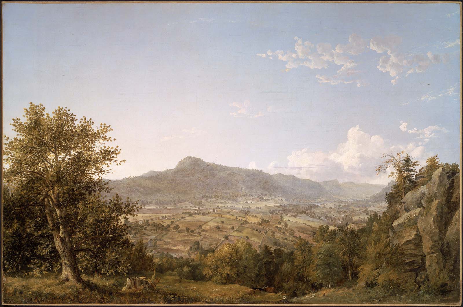 Montagne Schatacook, vallée de Housatonic, Connecticut - Jasper Francis Cropsey