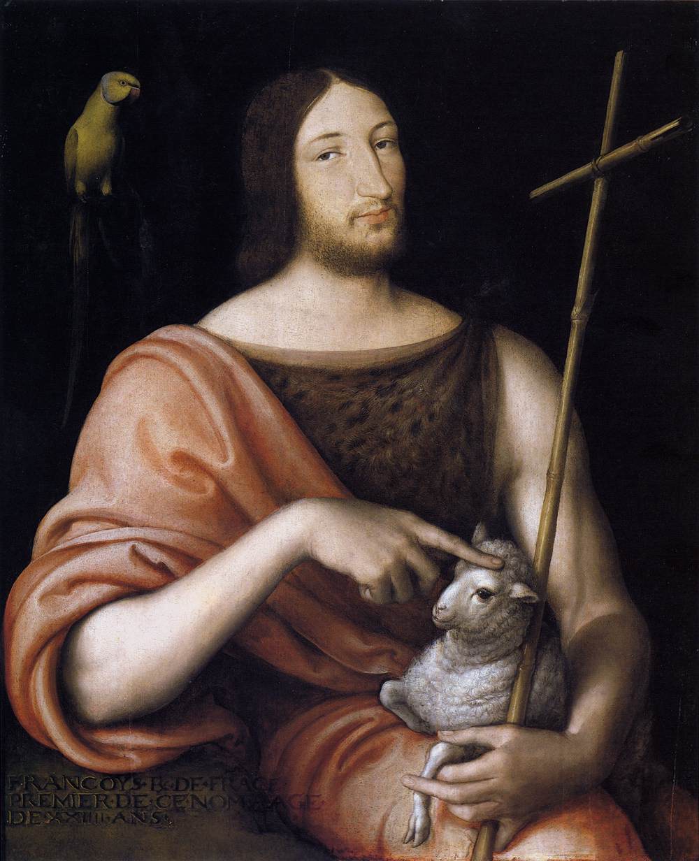 Portrait de François Ier et saint Jean-Baptiste - Jean Clouet