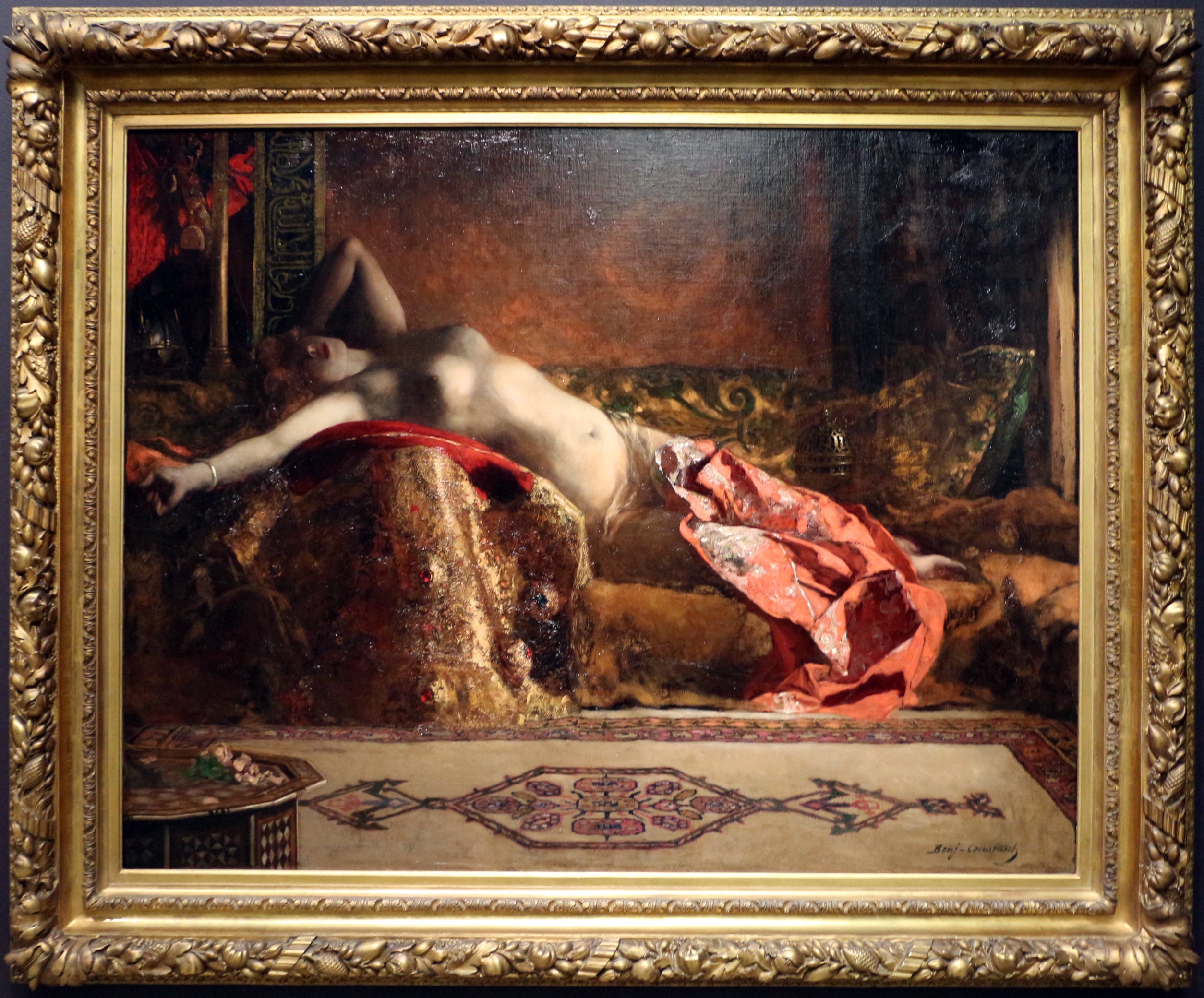 L'Odalisque allongée - Jean-Joseph Benjamin-Constant