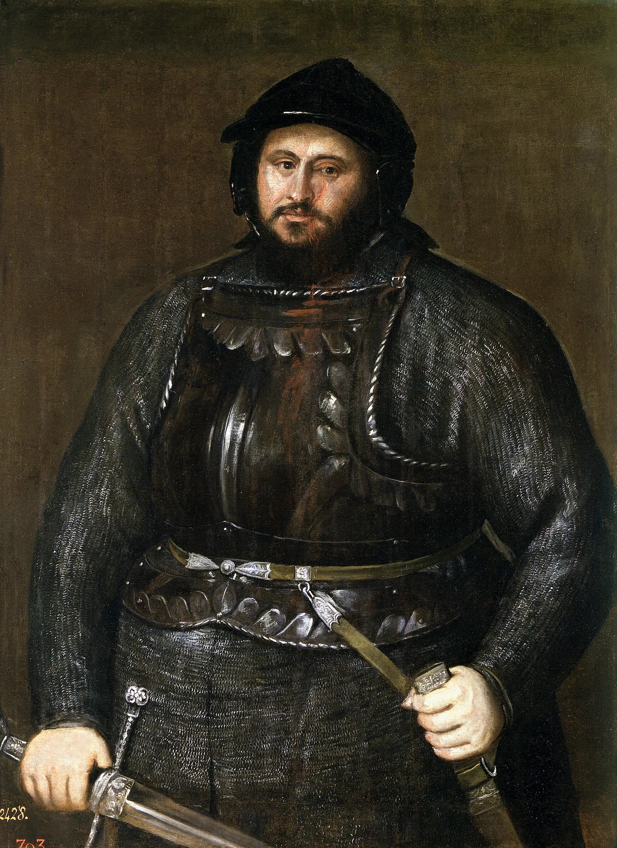 Jean-Frédéric Ier de Saxe - Titian - Alpha Reproduction
