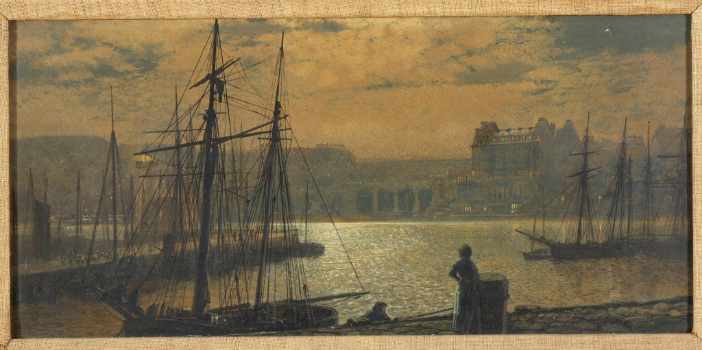 Vue de Scarborough - John Atkinson Grimshaw