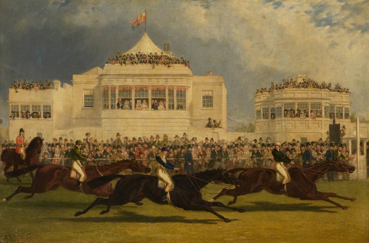 La course pour la Coupe de l'Empereur de Russie à Ascot, 1845 - John Frederick Herring, Sr.