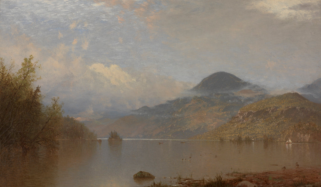 Lac George, Montagne Noire - John Frederick Kensett