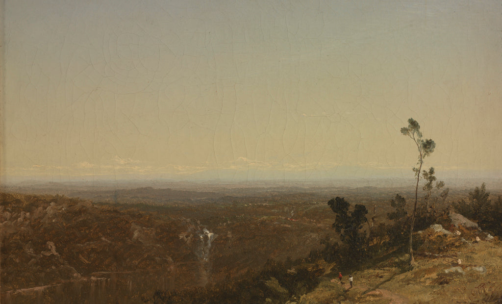 Paysage, rivière Genesee - John Frederick Kensett