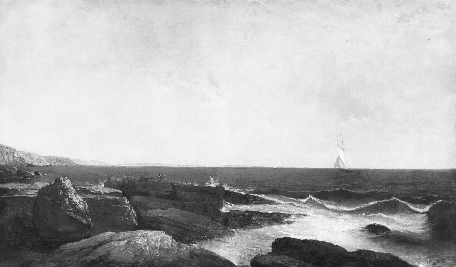 Paysage marin, Newport - John Frederick Kensett