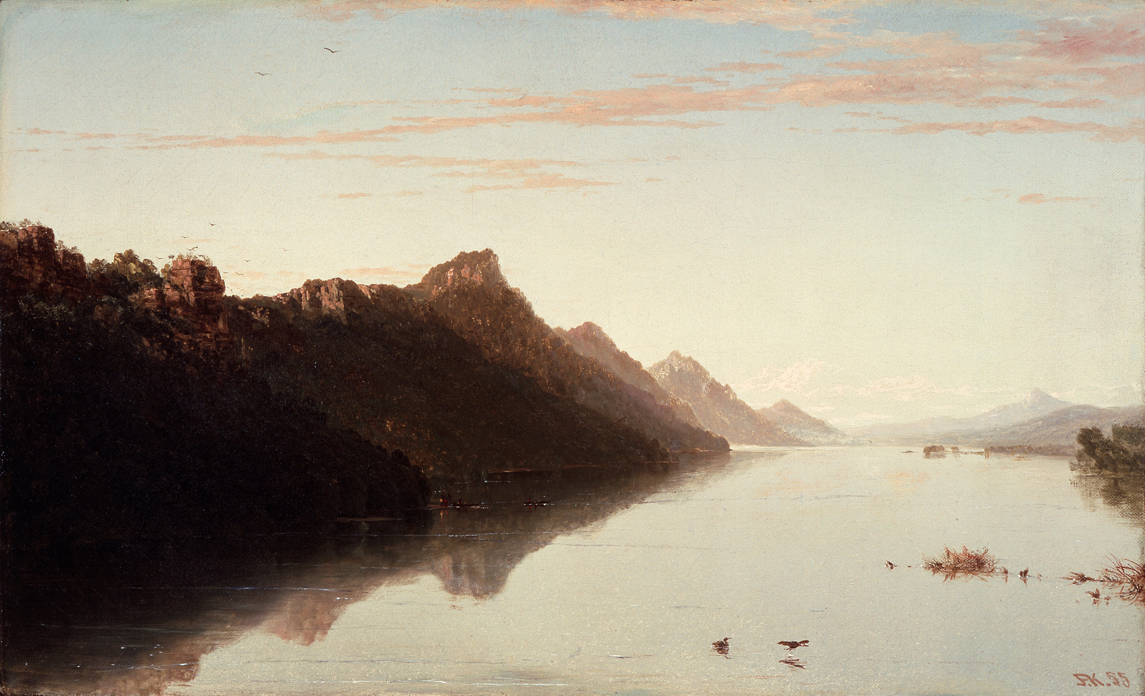 Vue sur le Haut-Mississippi - John Frederick Kensett