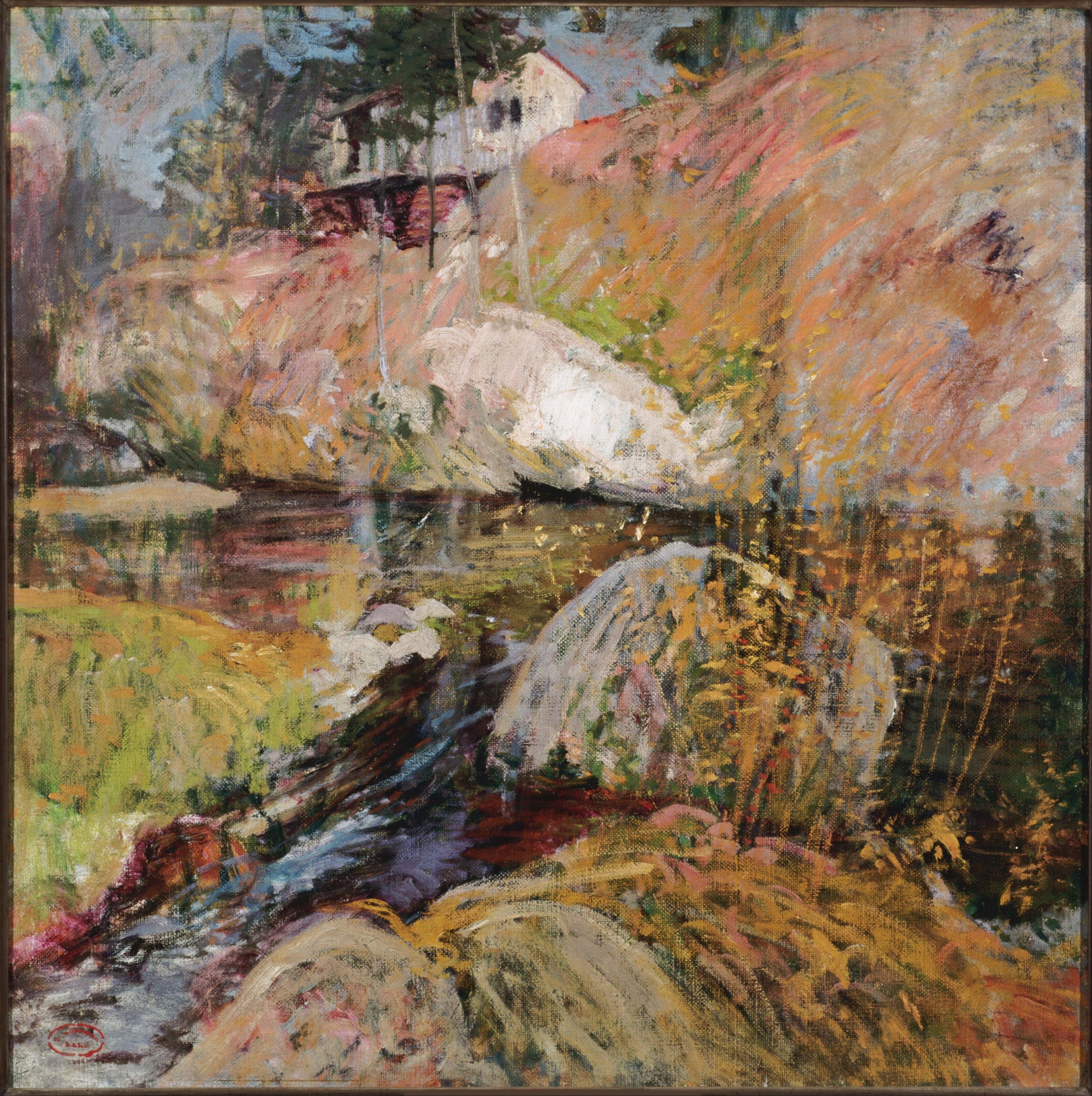 Mon studio d'été - John Henry Twachtman