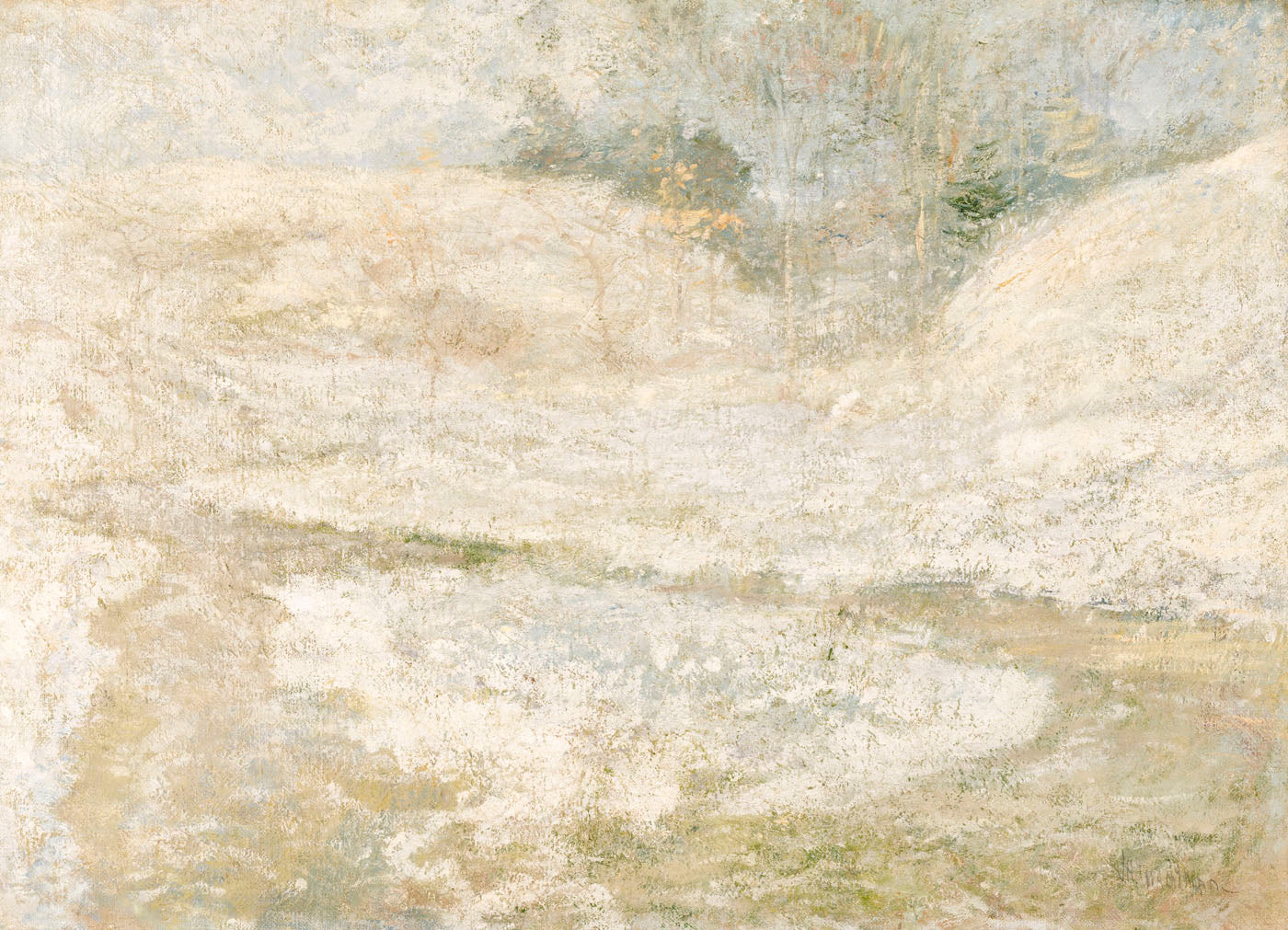 Le ruisseau, Greenwich, Connecticut - John Henry Twachtman