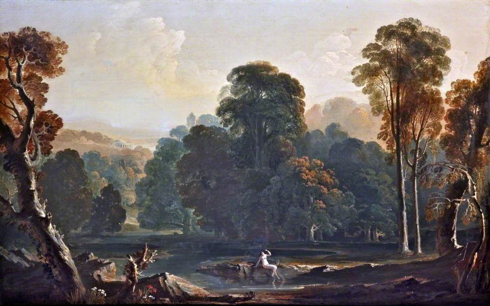 Composition du paysage - John Martin