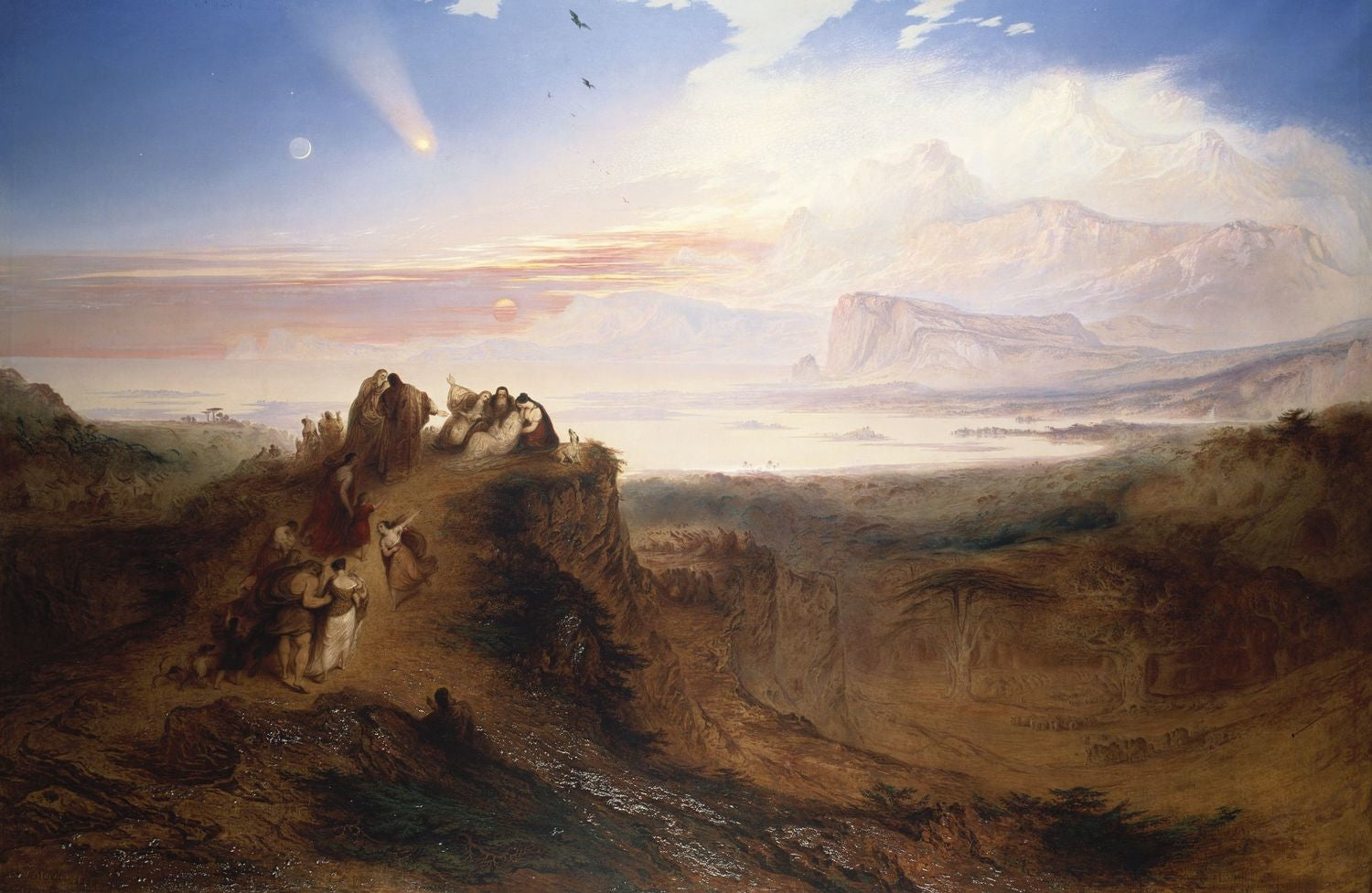 La Veille du Déluge - John Martin