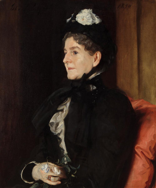 Reproduction du tableau « Portrait de Mme Alexander H. Bullock - John Singer Sargent » par Alpha Reproduction en peinture à l’huile