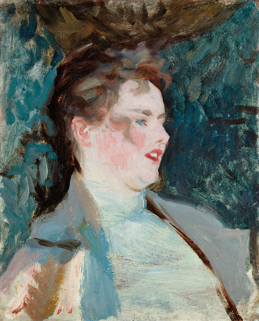 Reproduction du tableau « Mademoiselle Violet Sargent - John Singer Sargent » par Alpha Reproduction en peinture à l’huile