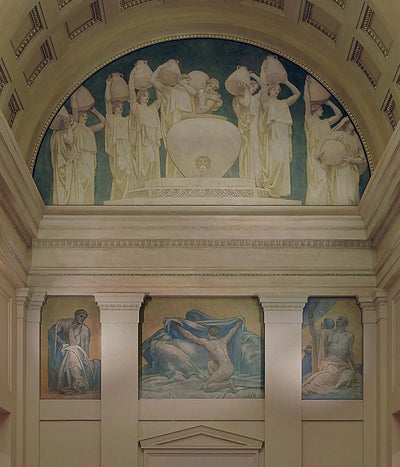 Reproduction du tableau « Philosophie - John Singer Sargent » par Alpha Reproduction en peinture à l’huile