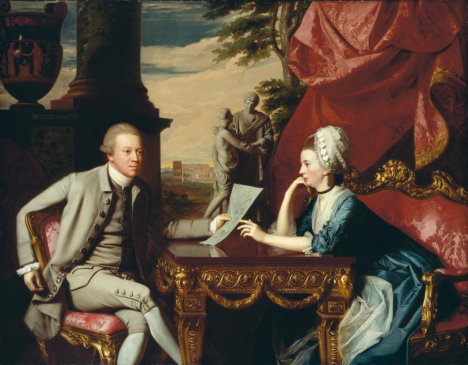M. et Mme Ralph Izard (Alice Delancey) - John Singleton Copley