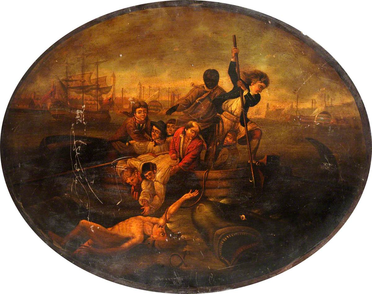 Brook Watson attaqué par un requin dans le port de La Havane, 1749 - John Singleton Copley