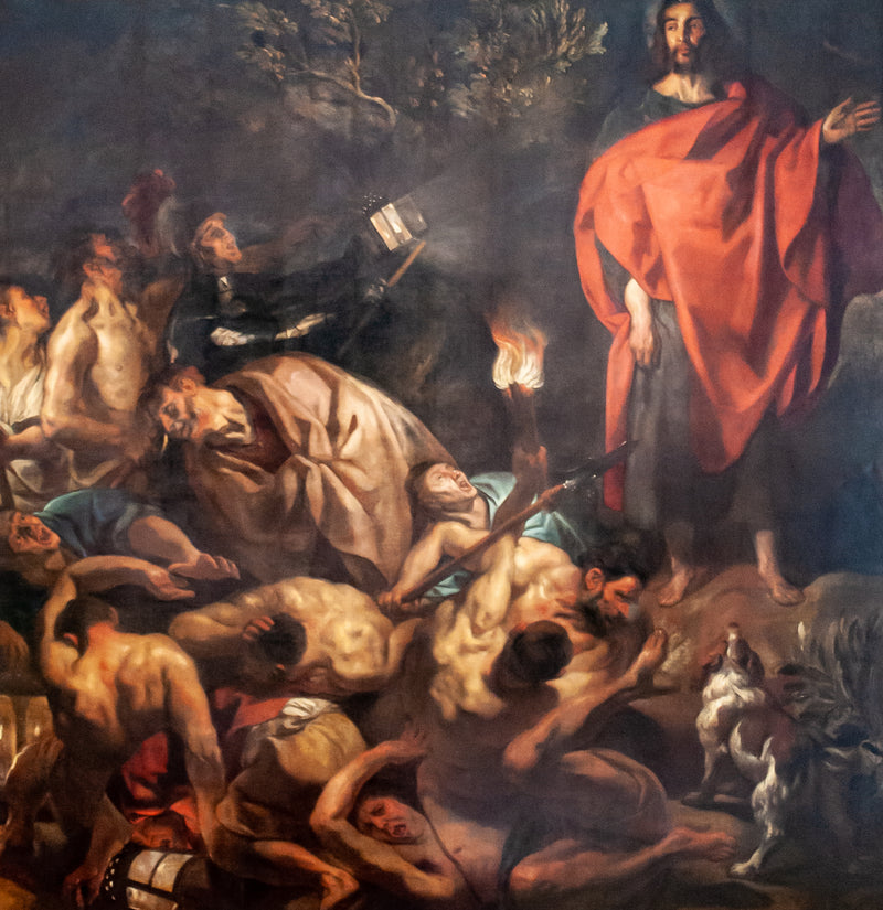 L'Arrestation du Christ - Jacob Jordaens
