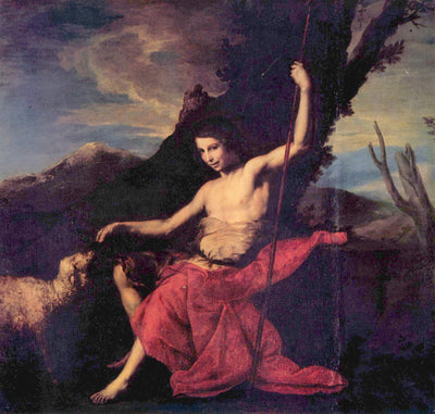 Saint Jean Baptiste dans le désert - Jusepe de Ribera - Alpha Reproduction
