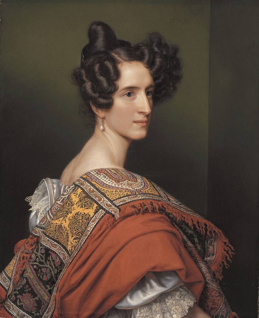 La chanteuse de la cour Katharina Sigl-Vespermann - Joseph Karl Stieler