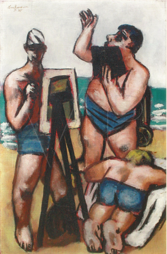 Künstler am Meer (1930) - Max Beckmann