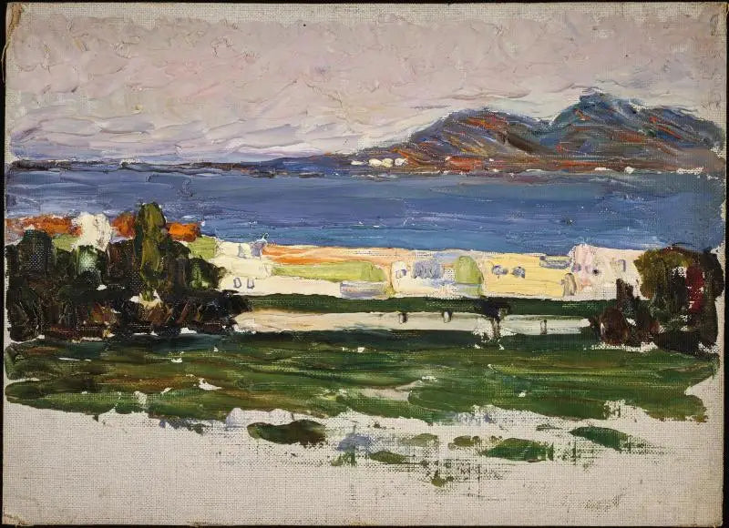 Reproduction du tableau « Tunis, la baie - Vassily Kandinsky » par Alpha Reproduction en peinture à l’huile