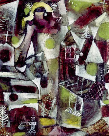 Légende du marais - Paul Klee - Alpha Reproduction