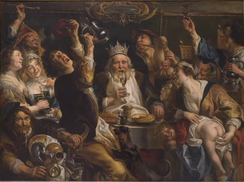 Le roi boit - Jacob Jordaens1