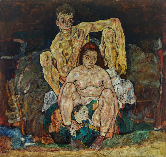 👨‍👩‍👦 家族 – エゴン・シーレ (1918)