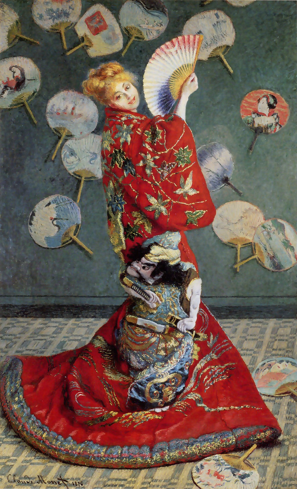 ジャポネーズ – クロード・モネ, 1876年