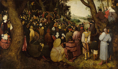La Prédication de Saint Jean-Baptiste - Pieter Brueghel the Elder - Alpha Reproduction