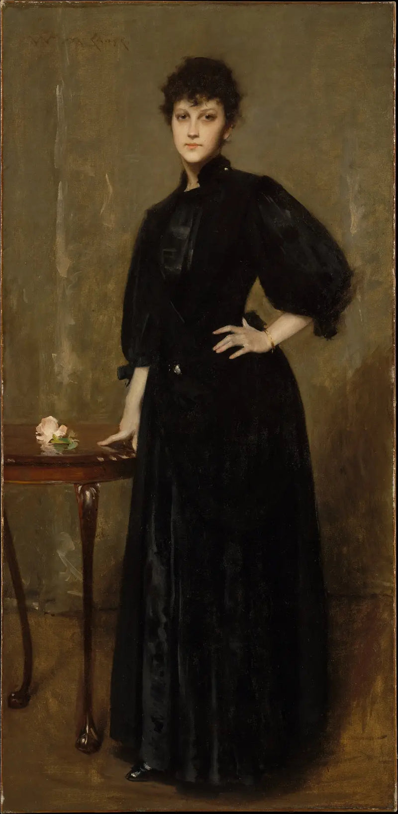 黒いドーメ - ウィリアム・メリット・チェイス

Source:
Dame en noir - William Merritt Chase