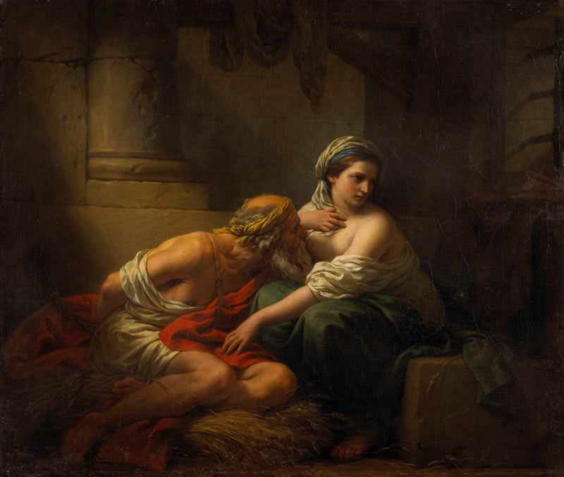 La Charité romaine - Louis Jean François Lagrenée