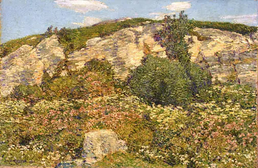 コーニッシュのロウリール - チルド・ハッサム

Source:
Laurier dans les corniches - Childe Hassam
