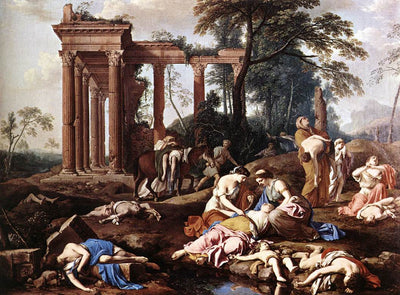 Les Enfants de Béthel pleurés par leur mère - Laurent de La Hyre