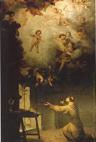 サン・アントワーヌ・デ・パドヴァのビジョン - バルトロメ・エステバン・ムリリョ

Source:
La vision de saint Antoine de Padoue - Bartolomé Esteban Murillo