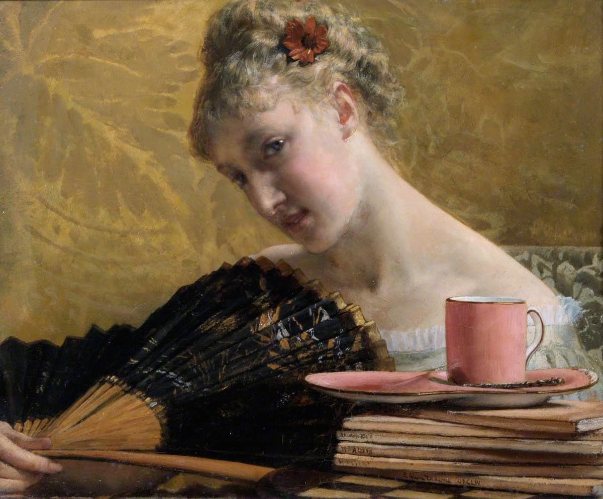 Elizabeth de Miss Thackeray - Lawrence Alma-Tadema