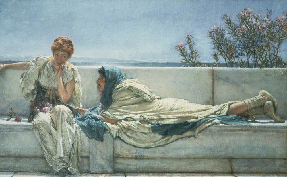 Plaidoirie - Lawrence Alma-Tadema