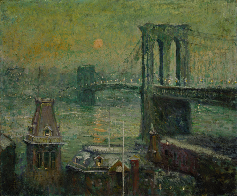 Pont de Brooklyn - Ernest Lawson