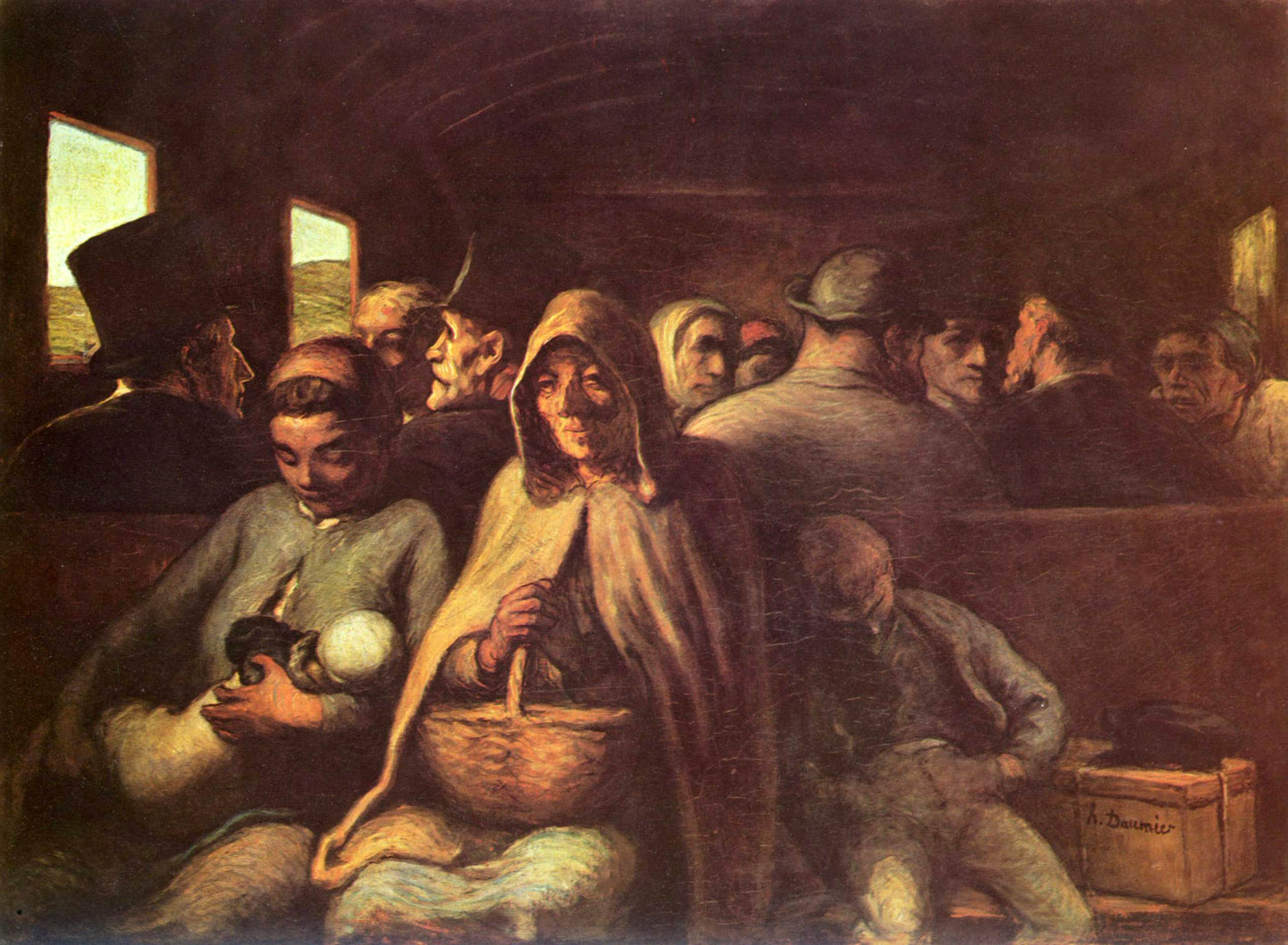 三等車両 – オノレ・ドーミエ（約1862–1864年）