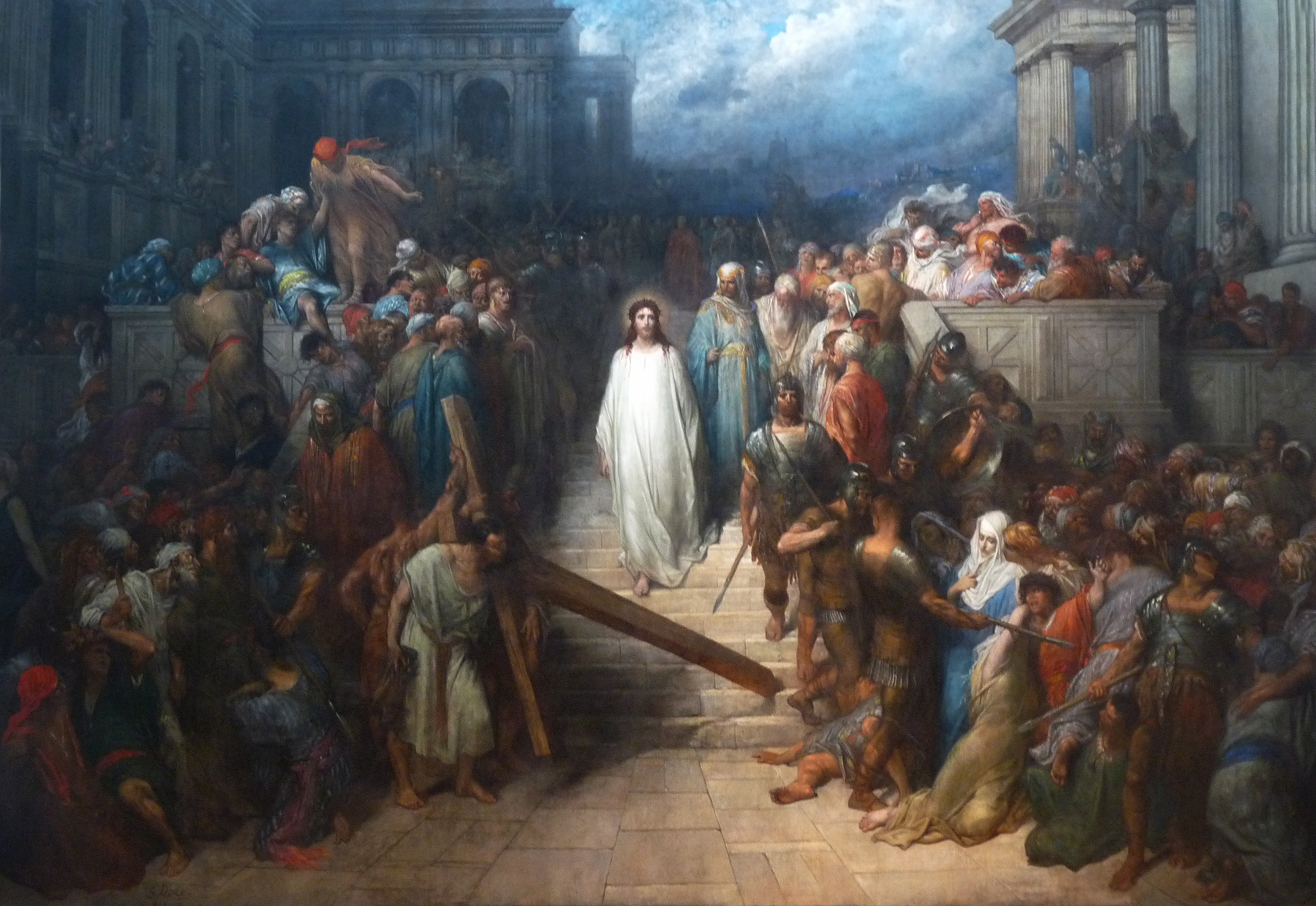 Le Christ quittant le prétoire - Gustave Doré