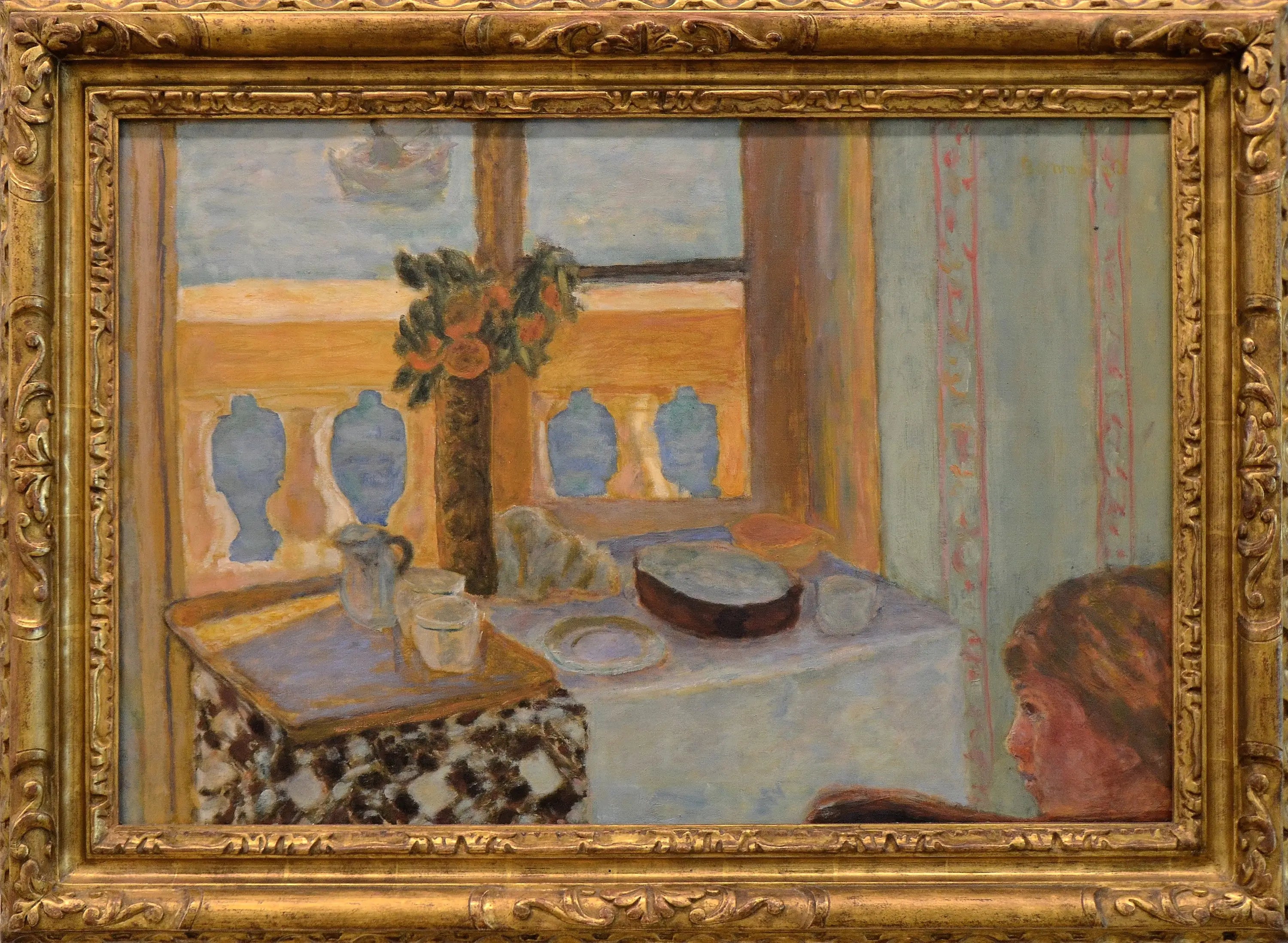 Reproduction du tableau « Intérieur au balcon - Pierre Bonnard » par Alpha Reproduction en peinture à l’huile