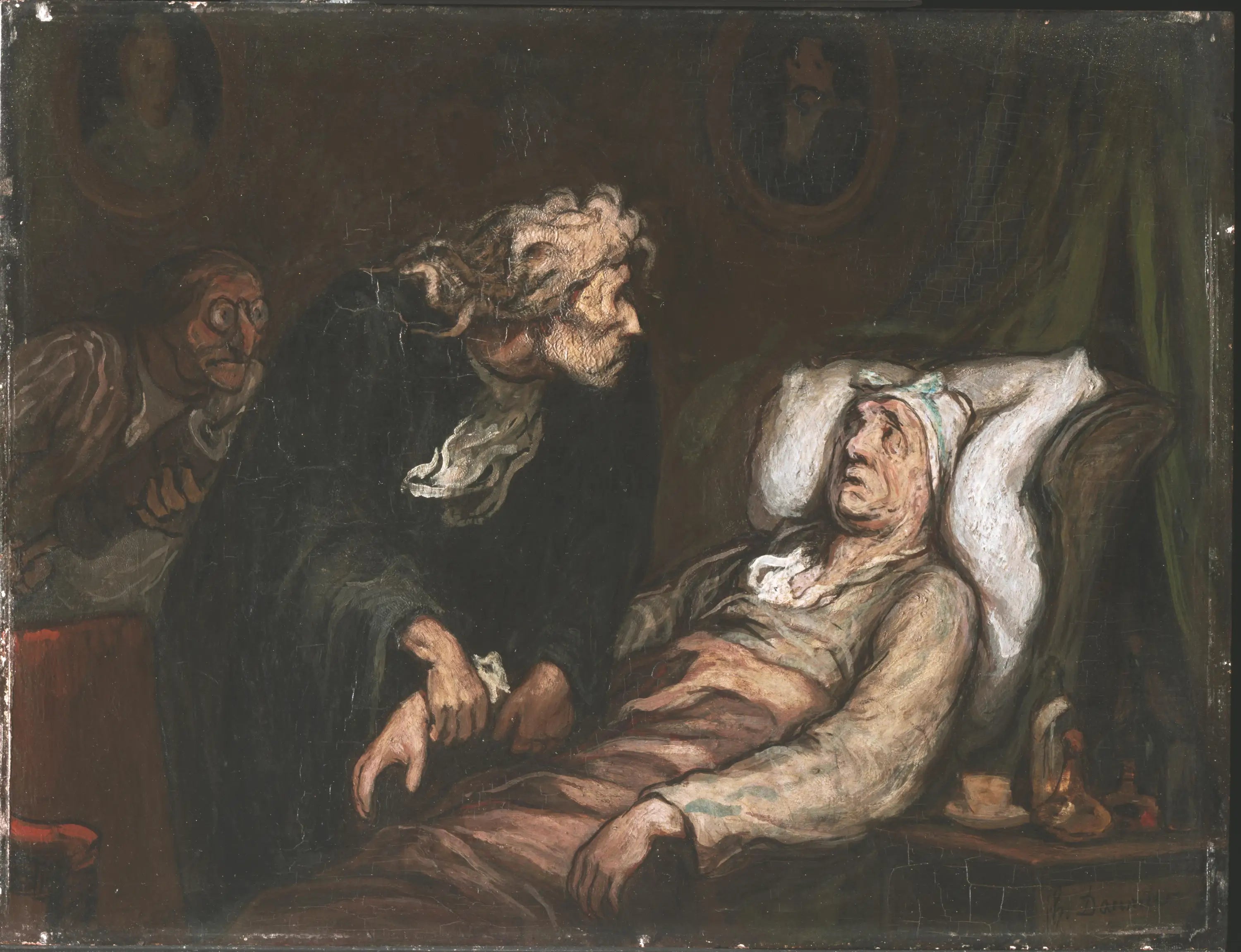 Le Malade imaginaire - Honoré Daumier - Alpha Reproduction