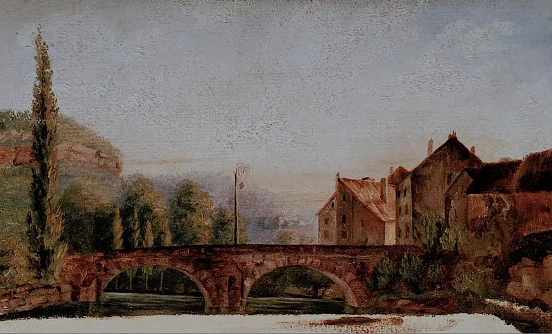 ナハン橋 - ギュスターヴ・クールベ