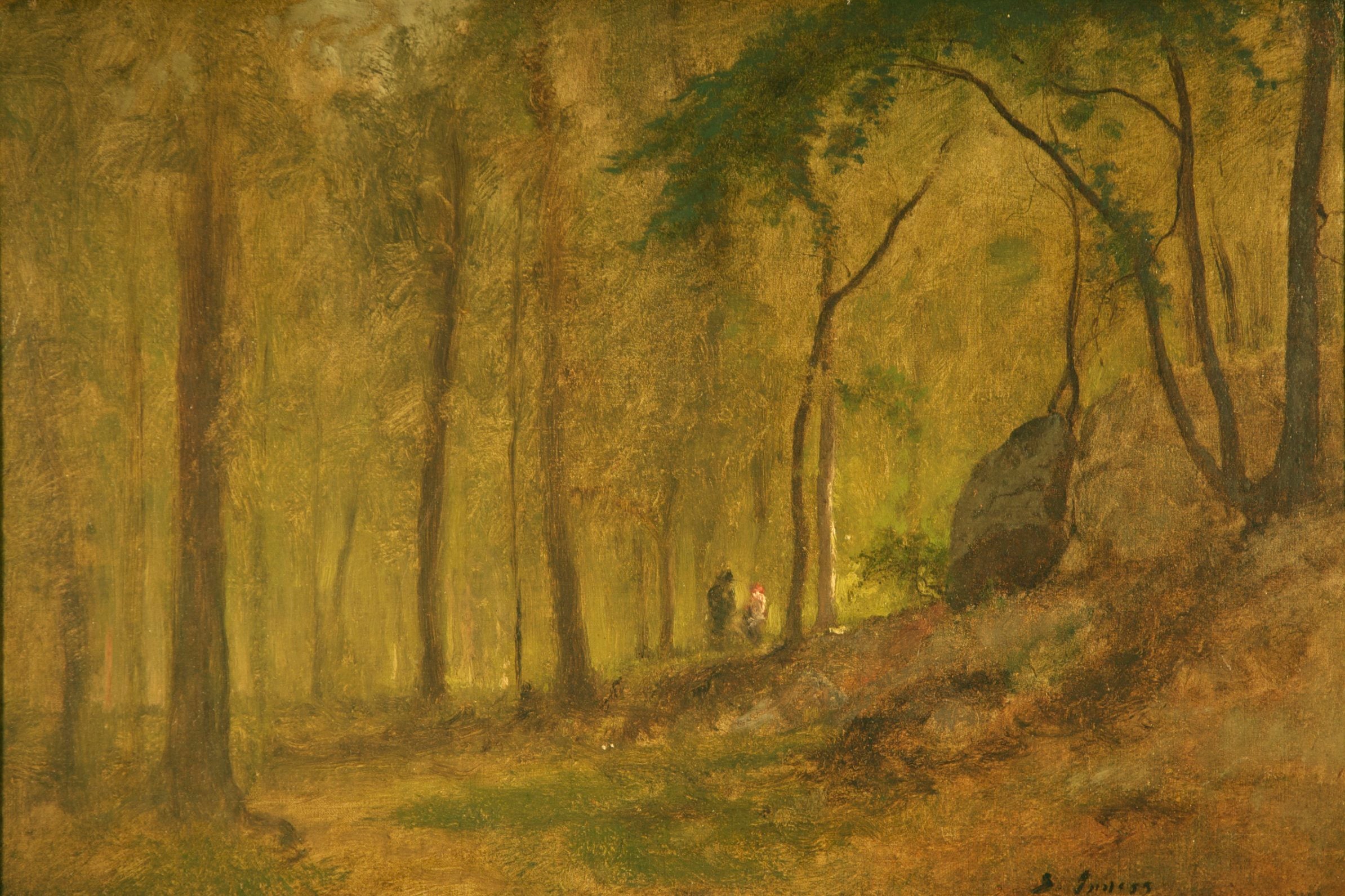 Leeds Woods - George Inness