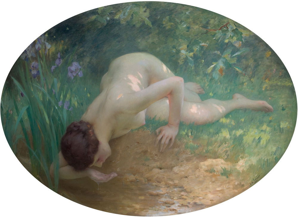 La baigneuse - Charles Amable Lenoir