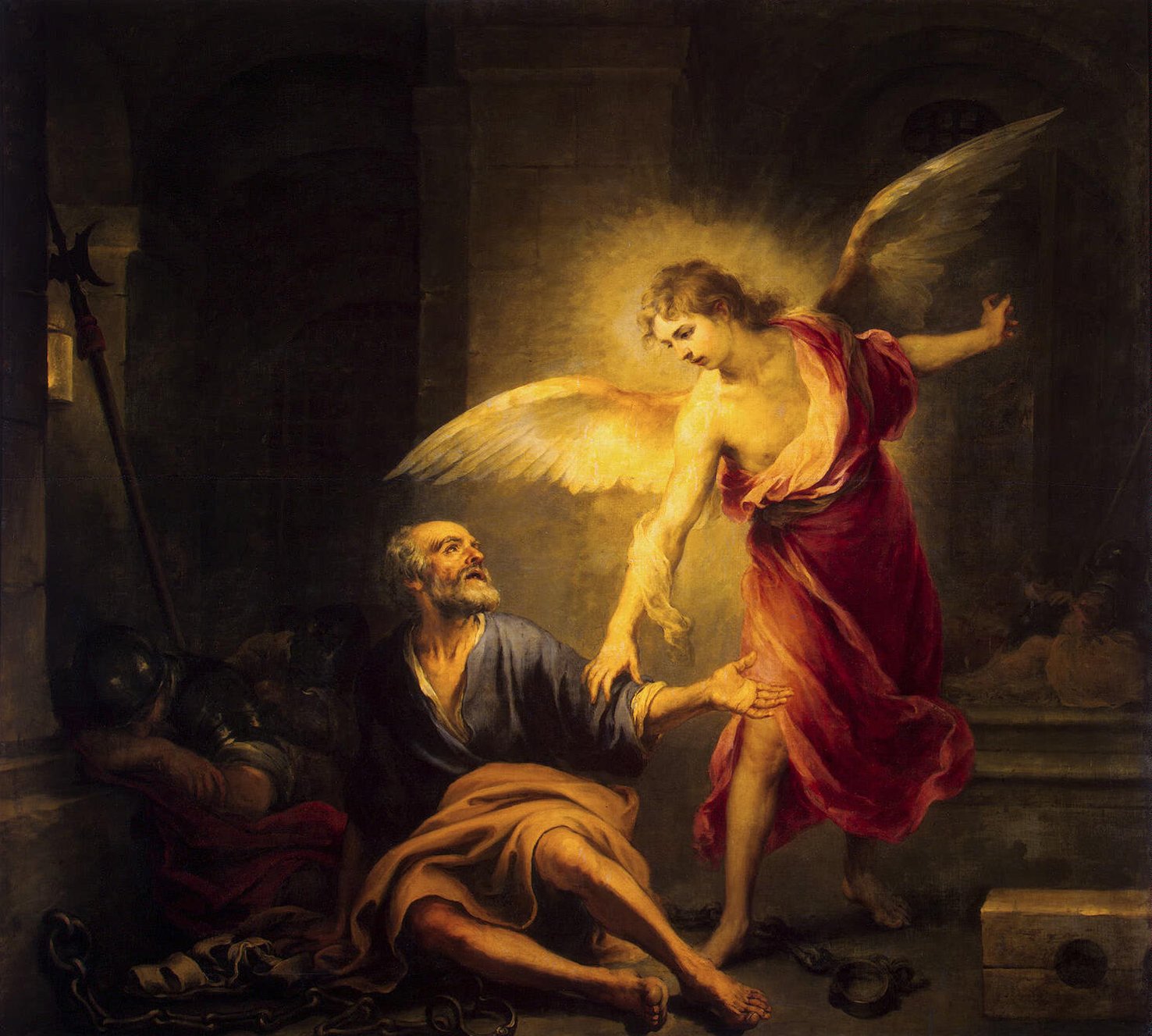 Libération de Saint-Pierre - Bartolomé Esteban Murillo