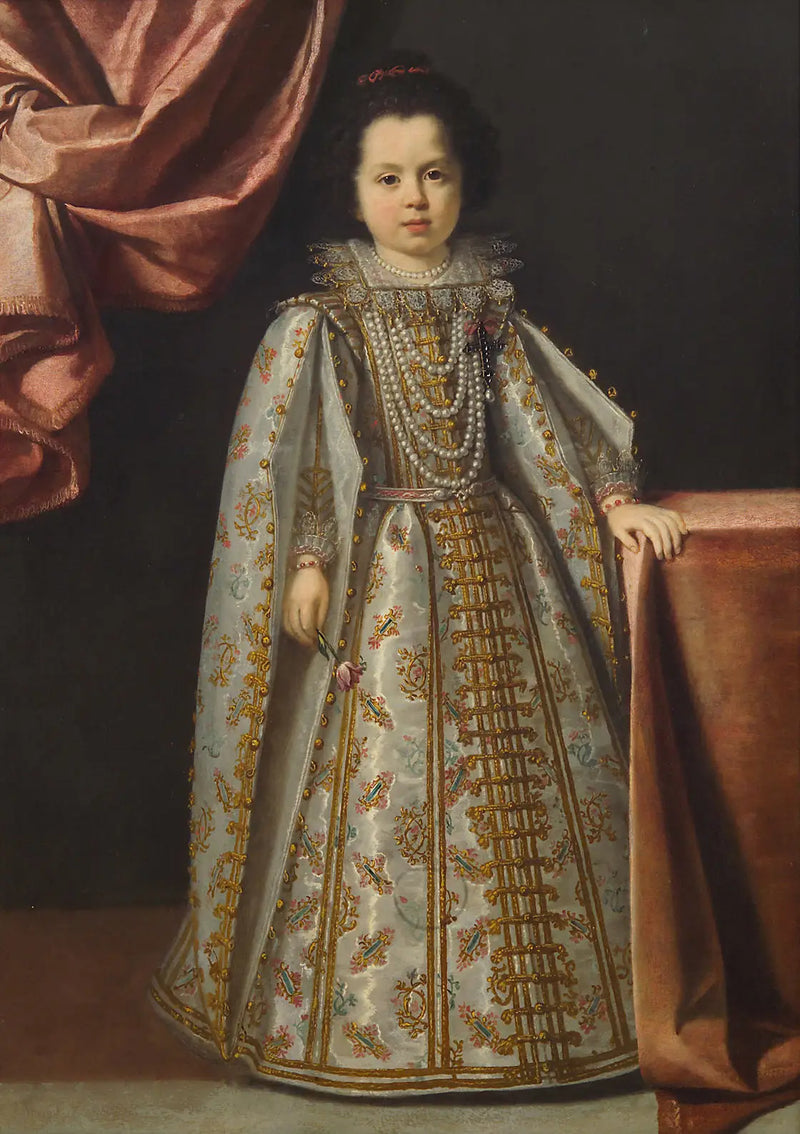 ビットーリア・デッラ・ロヴェーレ（1622-1694）の肖像画、4歳または5歳 - ロレンツォ・リッピ