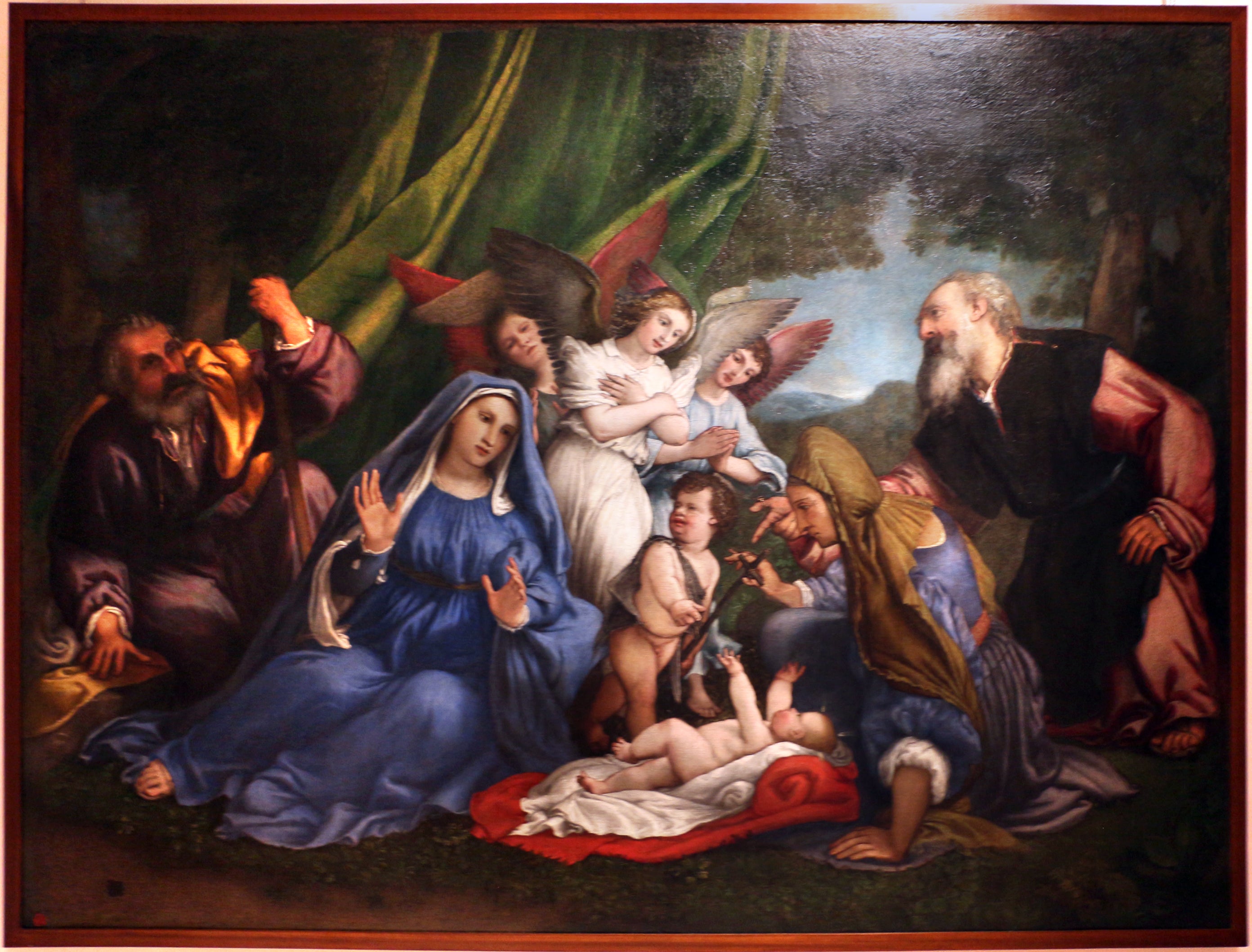 Adoration de l’enfant - Lorenzo Lotto - Alpha Reproduction