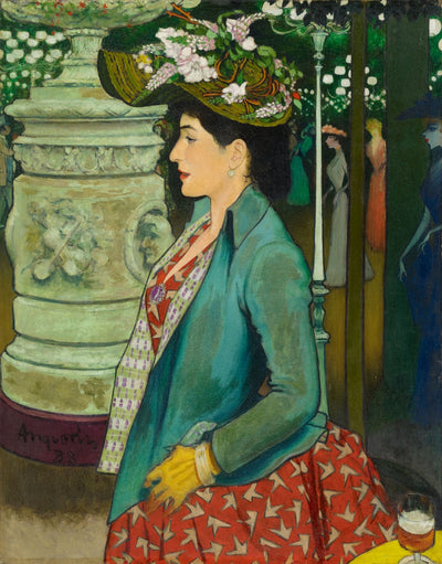 Élégante à l’Élysée Montmartre - Louis Anquetin - Alpha Reproduction