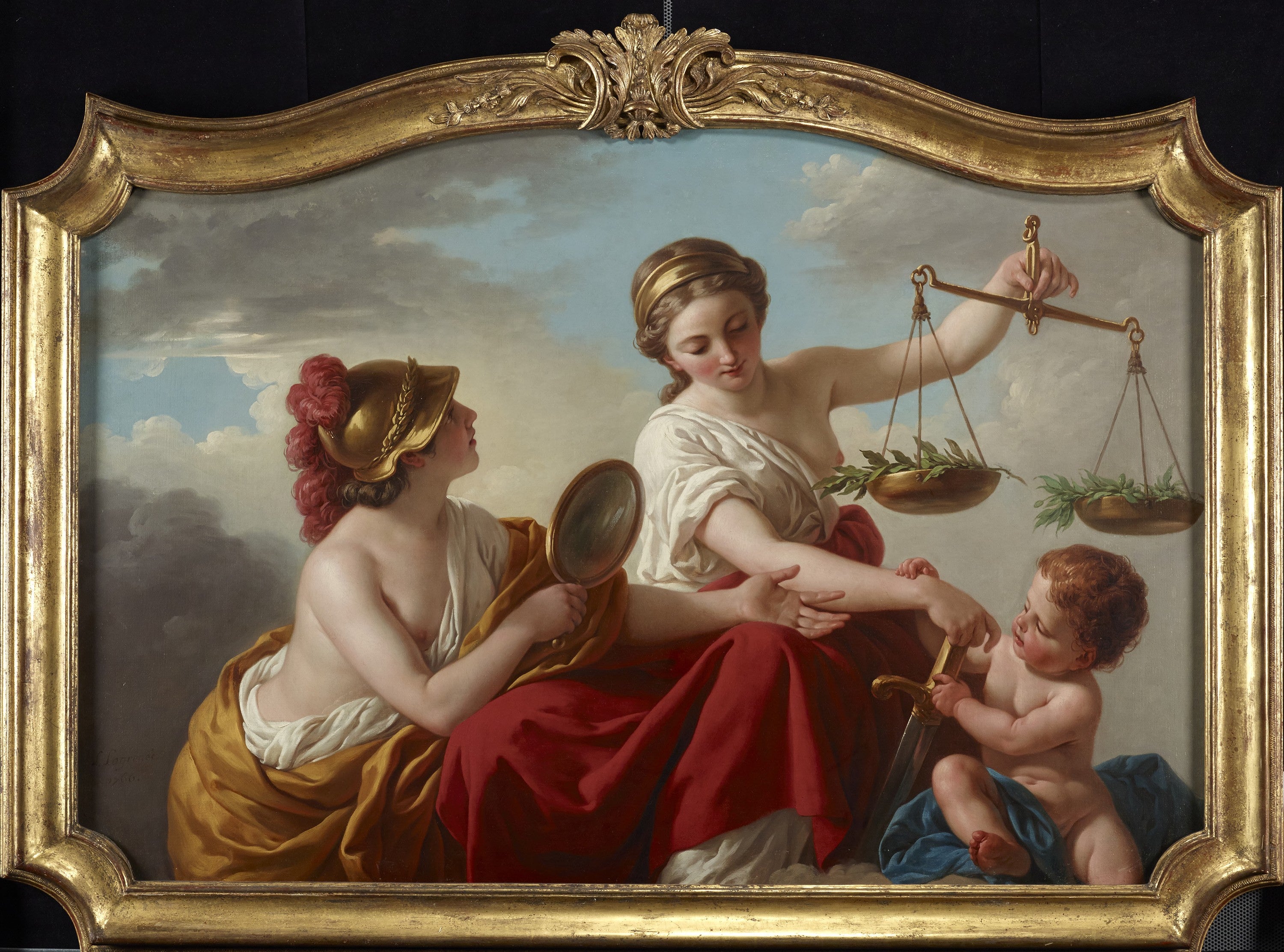 La justice désarmée par l'innocence et applaudie par la prudence - Louis Jean François Lagrenée