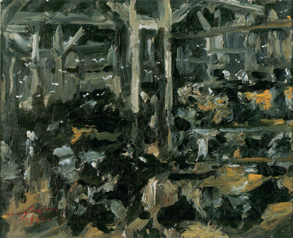Étable - Lovis Corinth image 1 copie peinte à la main à l’huile